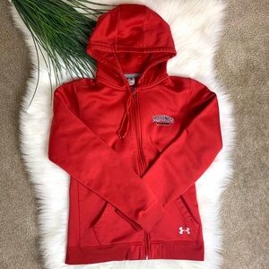 Under Armour USMC Red Jacket/Sweater